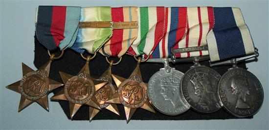 WWII medal group